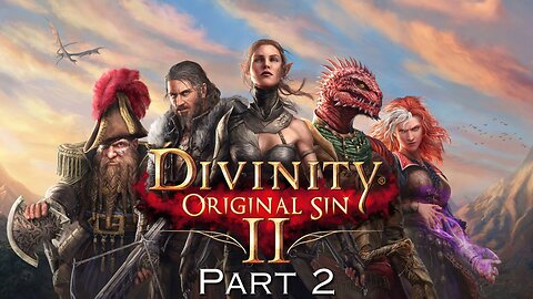 Divinity Original Sin 2 - Prison Island Fun Time with @crystallineflowers and @camn_soga