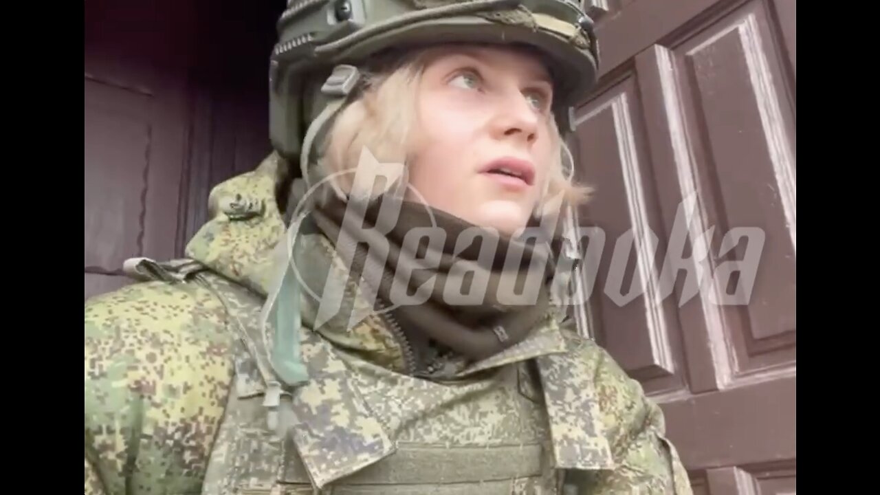 WOW! Russian Female Military Correspondent Films Herself Getting Shot by the Ukrainian Militants!