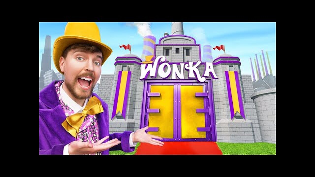 I Built Willy Wonka's Chocolate Factory!