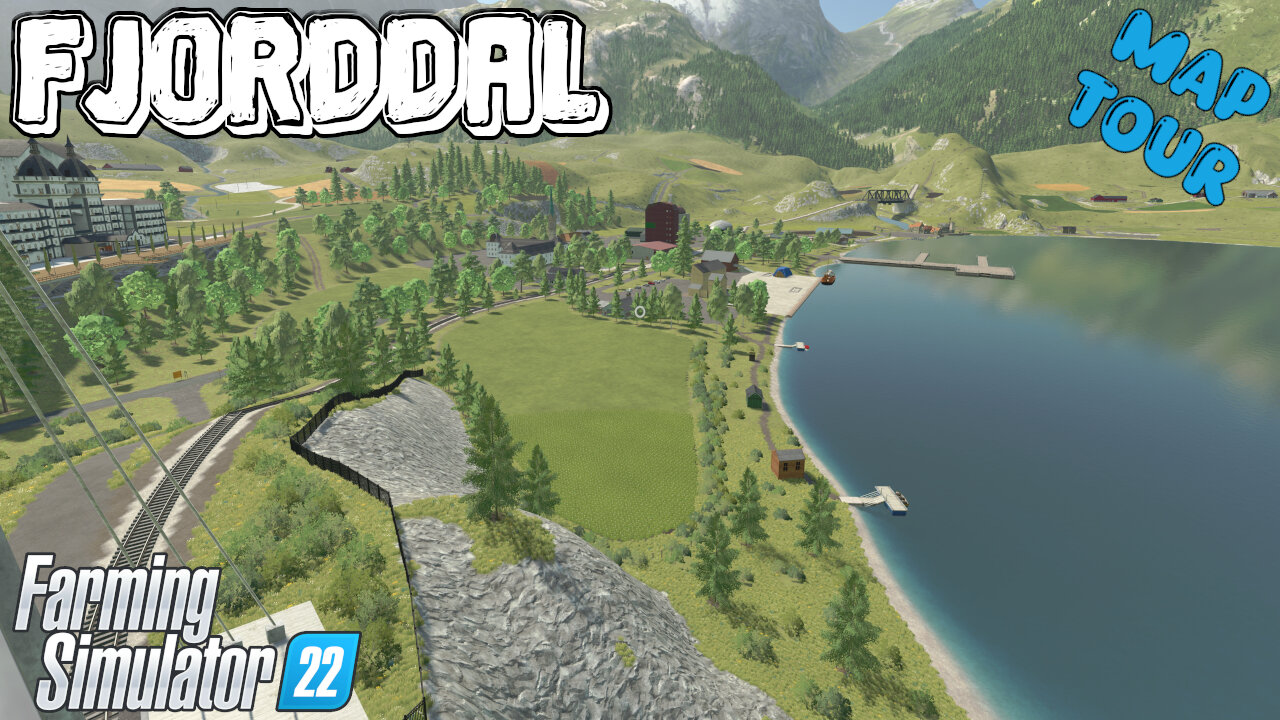 Map Tour | Fjorddal | Farming Simulator 22