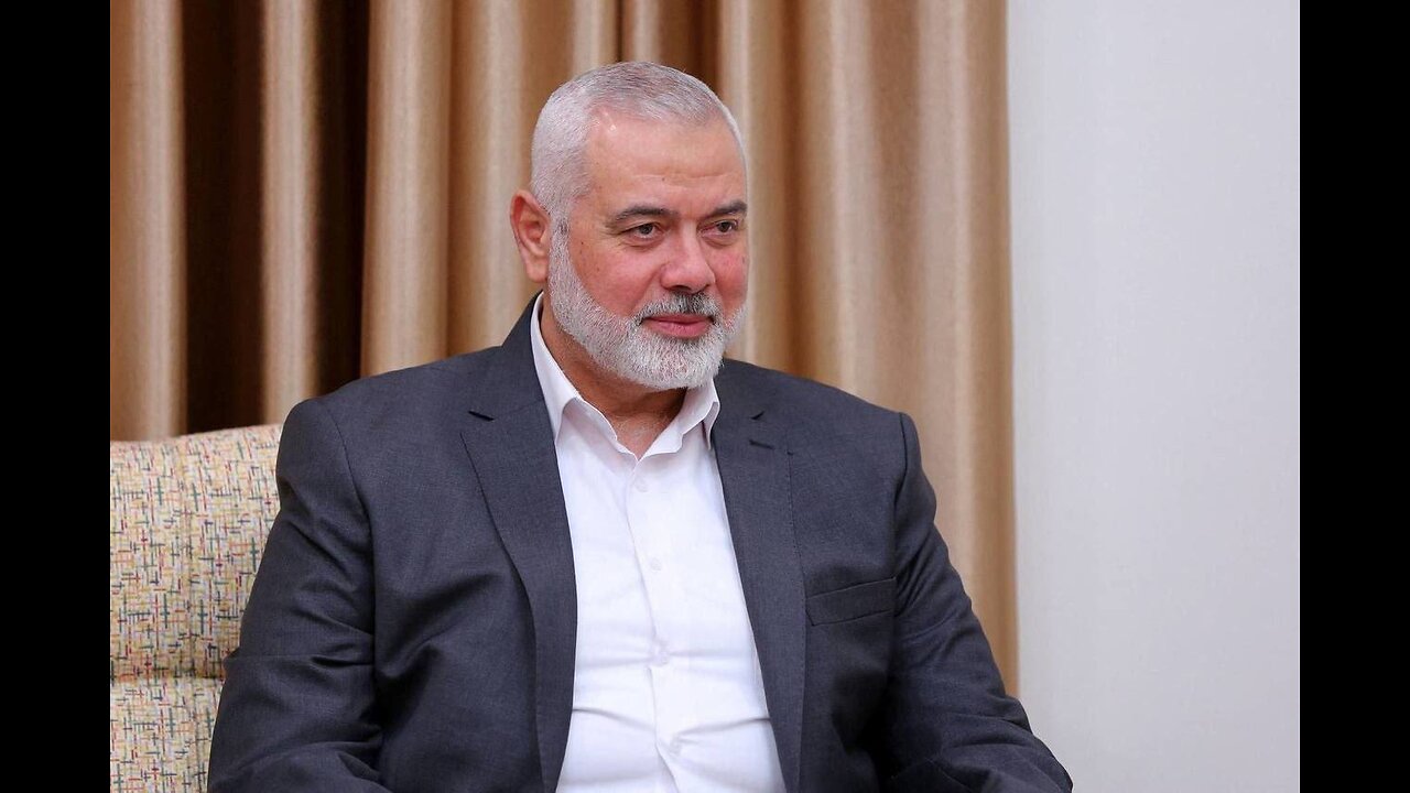 As-Syahid Ismail haneyah (leaders of Hamas)