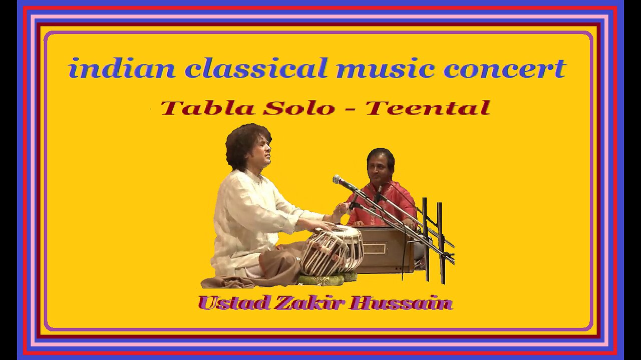 ZAKIR HUSSAIN---TABLA SOLO TEENTAL