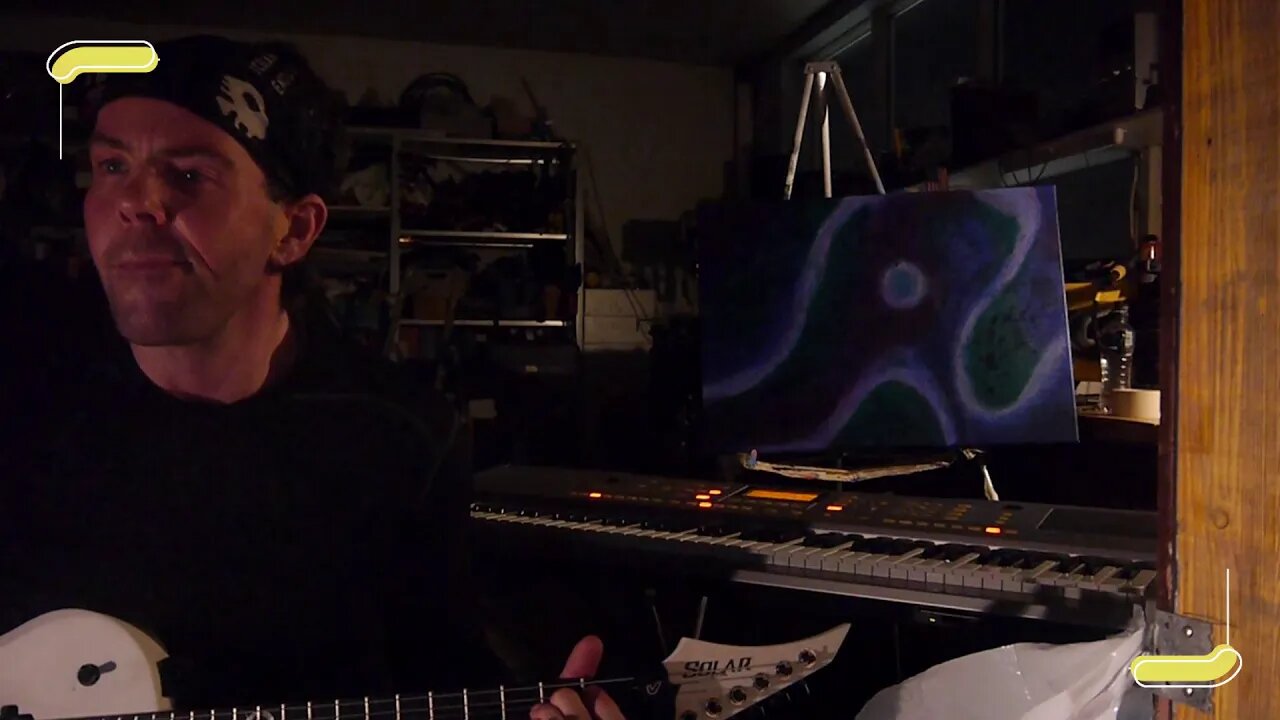 Music in the room ( ICELAND ) guitar part 2