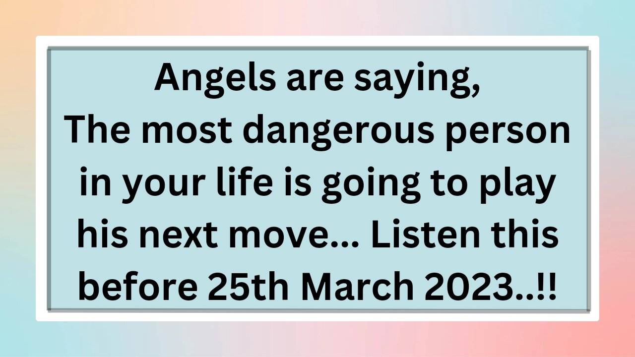 😱God is going to do Something Amazing in Your Life. God Message Today - @GodsMercy1111#godmessage