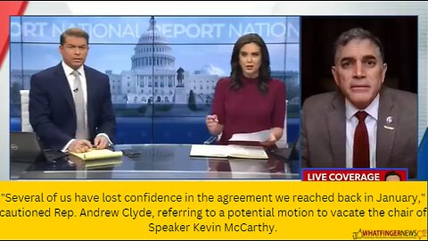 "Several of us have lost confidence in the agreement we reached back in January,"
