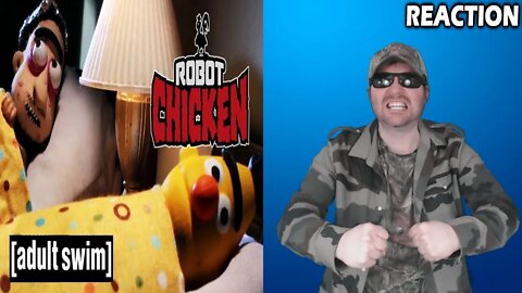 Bert And Ernie Get A New Roommate - Robot Chicken - Adult Swim REACTION!!! (BBT)