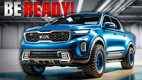 2025 Kia Tasman UNVEILED! - The Most Powerful Pickup Truck?!