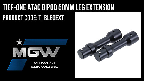 Tier-One ATAC Bipod ARCA Pan / Tilt Adapter - T1BLEGEXT