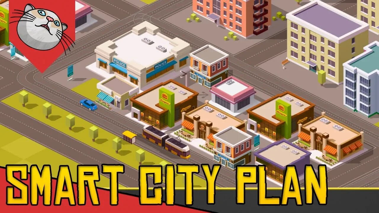 Construção e Gerenciamento de CIDADES - Smart City Plan [Conhecendo o Jogo Gameplay Português PT-BR]
