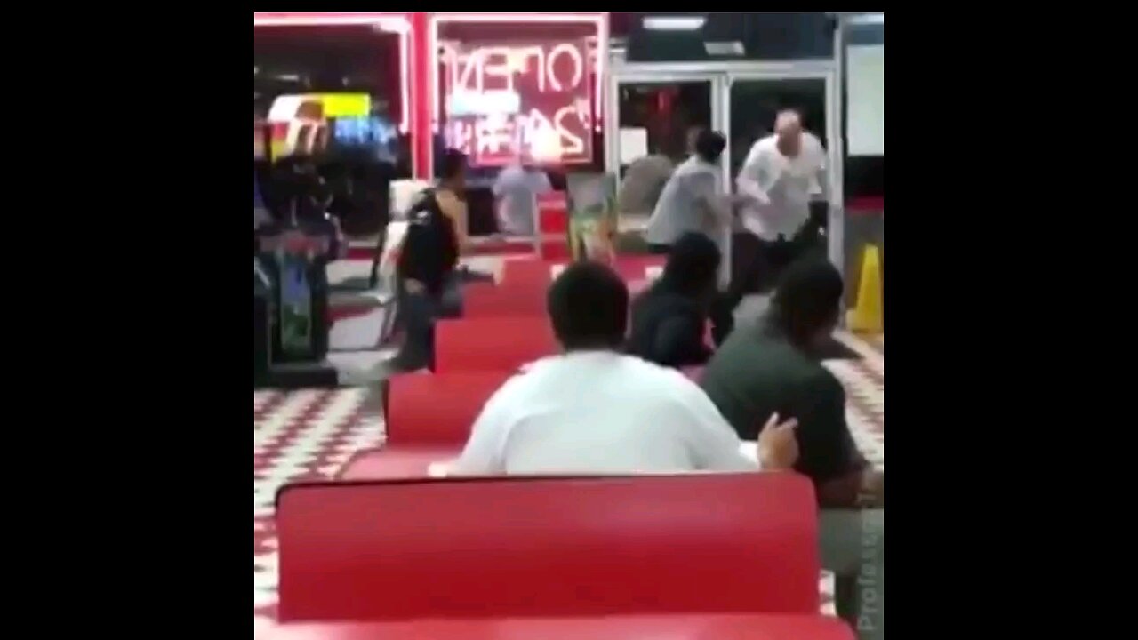 FAFO: Wrestling move on the ropes knockout.