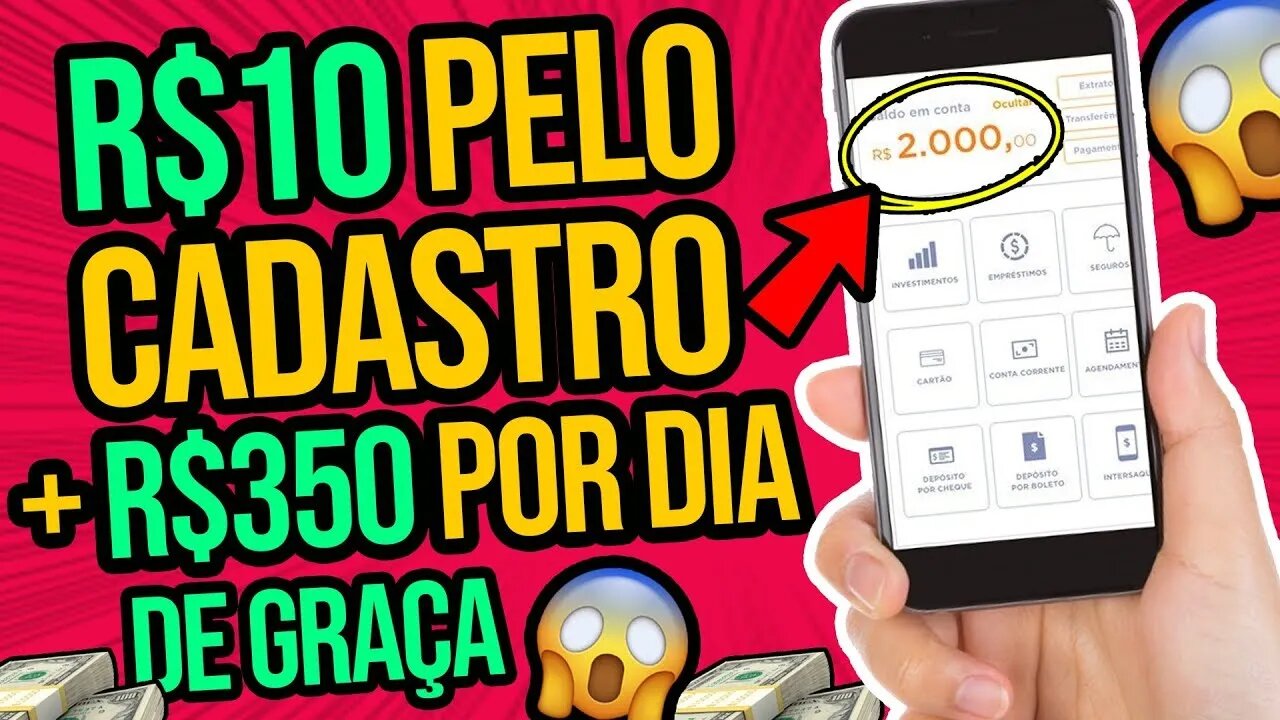 [CORRE!] GANHE 10 REAIS POR BAIXAR - APP PAGANDO NO CADASTRO 2022