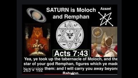 They Don't Worship God They Worship Moloch