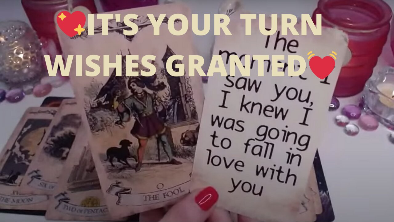 💖IT'S YOUR TURN WISHES GRANTED💓 THE MOMENT THEY SAW YOU THEY KNEW!👀💘 LOVE TAROT COLLECTIVE READING ✨