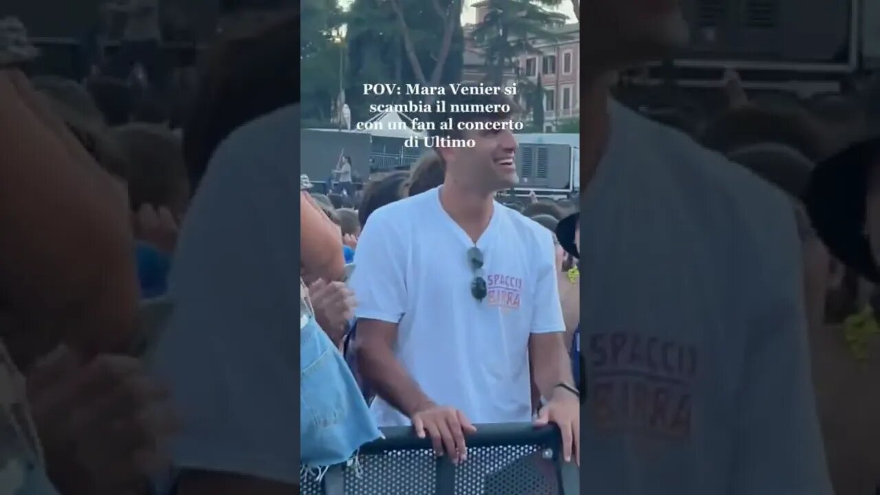 Mara Venier scambia il suo numero al concerto di Ultimo!