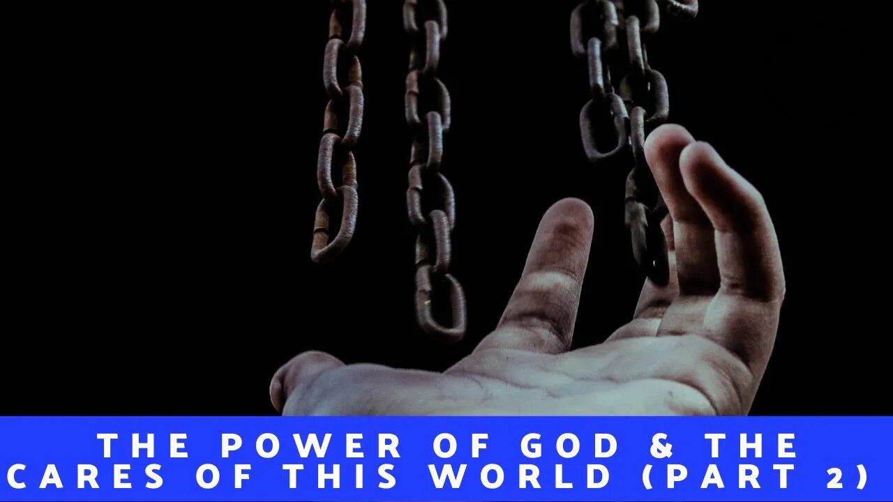 The Power Of God & The Cares Of This World (Part 2) | Moniquet Saintil | Immanuel Tabernacle