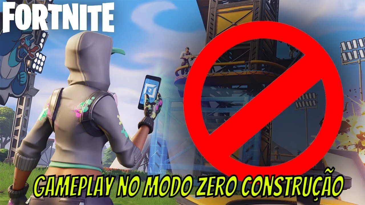 Testando a nova temporada de Fortnite e modo sem construção