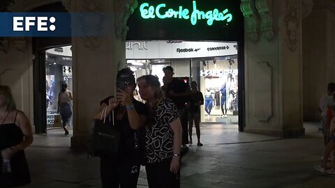 Los barceloneses se despiden del emblemático El Corte Inglés de Portal l'Àngel