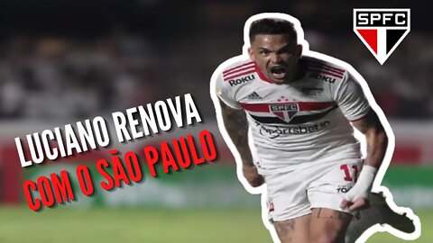 Luciano diz que o São Paulo foi amor à primeira vista