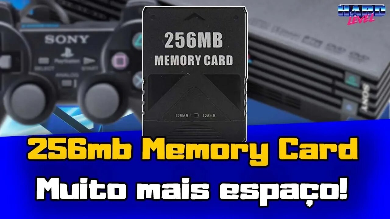 Novo Memory Card de 256MB para PS2! Funciona mesmo?