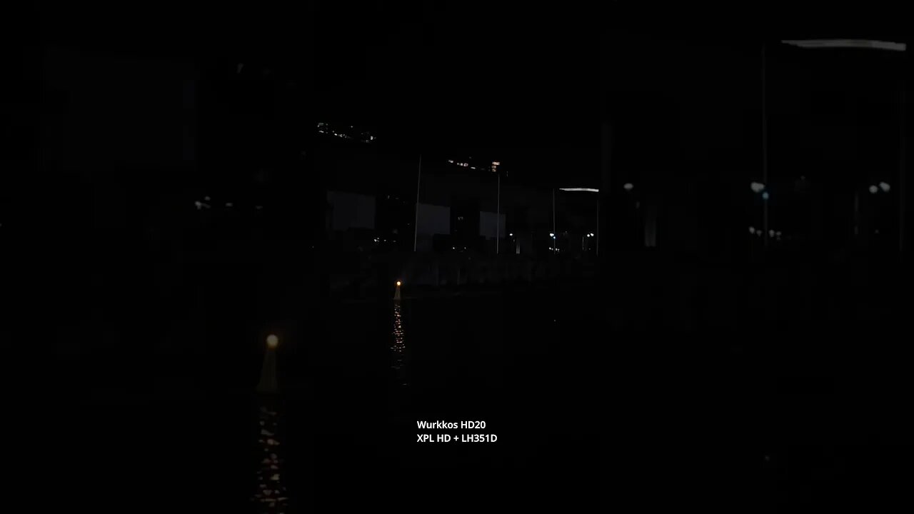 Wurkkos HD20: beamshots at the docks