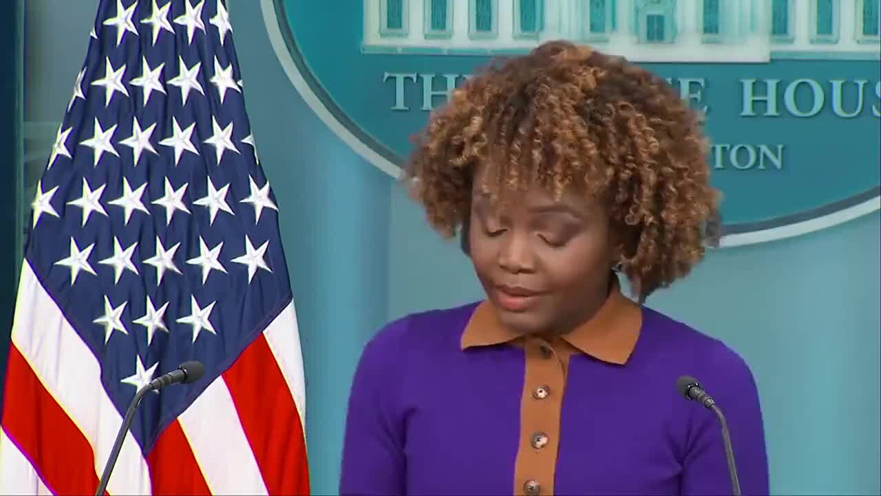 Karine Jean-Pierre Blames Republicans for Biden’s Border Crisis