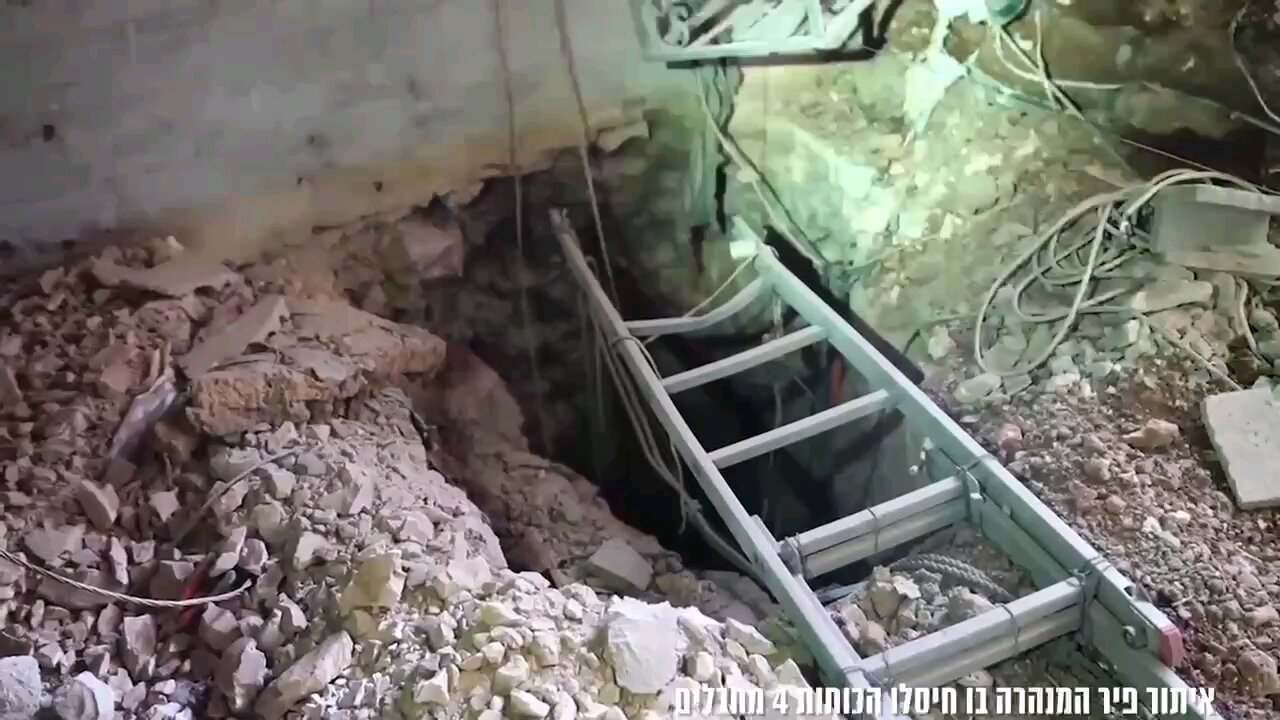 Just like the Hamice tunnels in Gaza, Lebanon is full of Hezbomice terror tunnels just the same