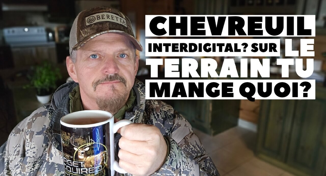 8 NOV#1308 Steph Monette ON JASE Chevreuil interdigital? tu mange quoi?