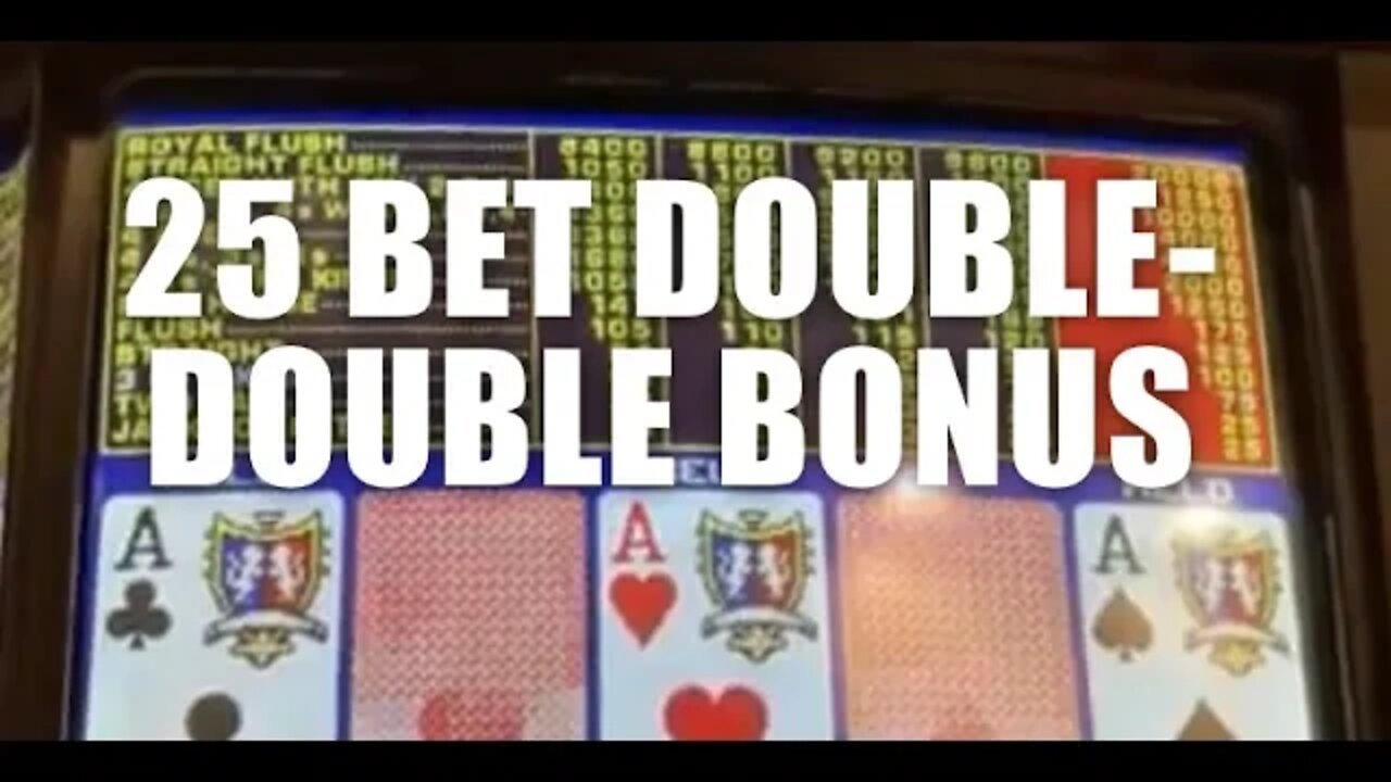 Double Double Bonus #VideoPoker