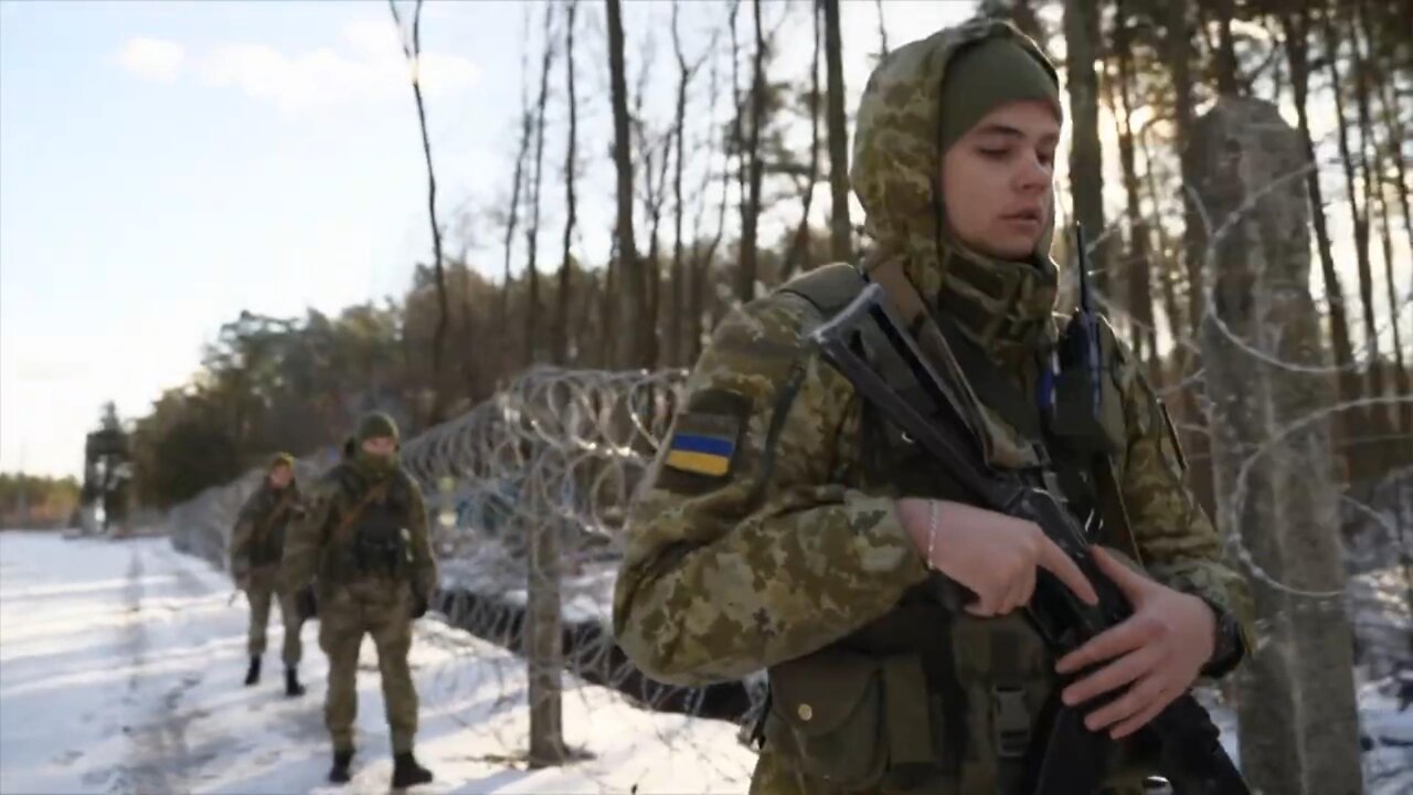 On Ukraine’s border as tensions escalate with Russia - BBC Newsnight