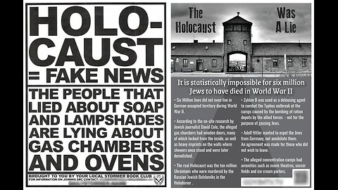 THE LIE OF SIX MILLION (HOLOHOAX - THE 6 MILLION JEWISH BURNED IN OVEN NEVER HAPPENED)