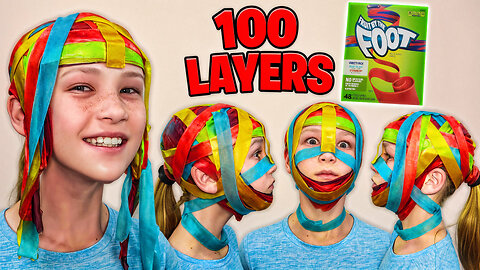 100 Layers of Fruit By The Foot!!