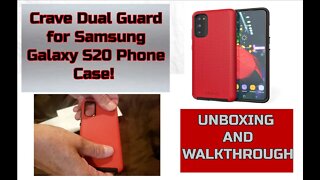 Crave Dual Guard Case for Samsung Galaxy S20 - Awesome Case Cool Color Options Unboxing