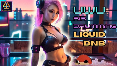 The Creator - UwU Air Drumming | Liquid DNB | UwU Gamer Girl