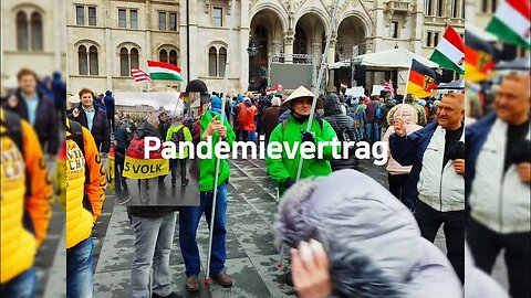 🇭🇺 05.11.2023 Budapest - Demonstration gegen den WHO Pandemievertrag der Globalverschissten!