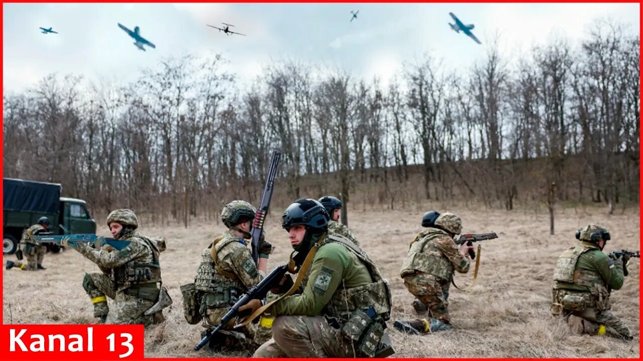 Ukrainians in Yak-52 shoot Russian drones with a shotgun