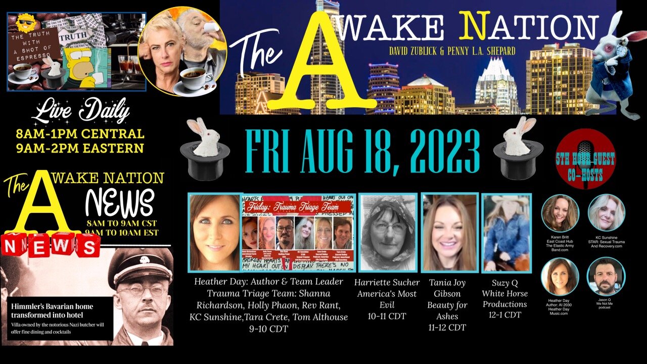 The Awake Nation 08.18.2023 J6 Prisoners Caged Like Animals!