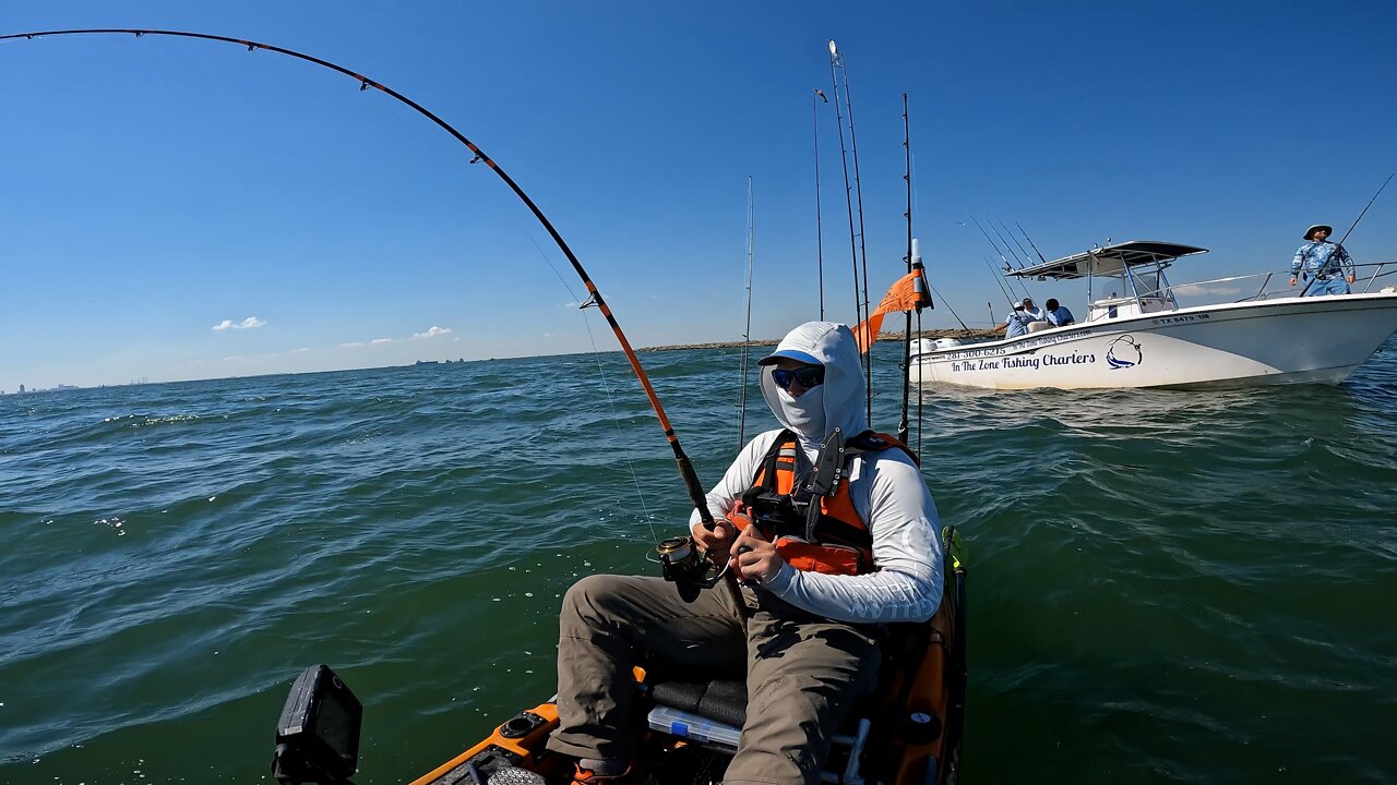 Bull Redfish run is on fire at the Galveston North Jetty