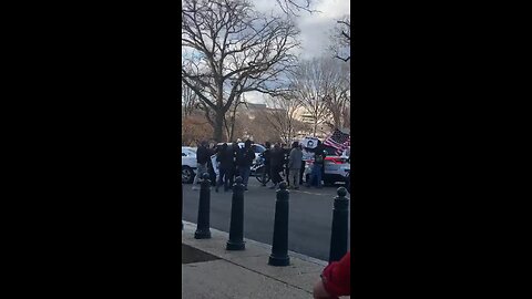 Ashli Babbitt’s mom is getting arrested by D.C police during peaceful protest for jaywalking