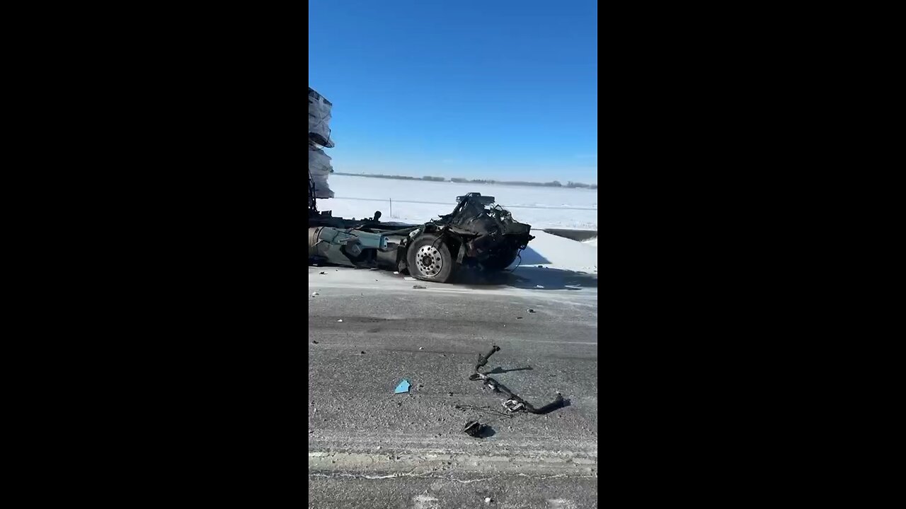 Trans Canada Highway Accident In Manitoba