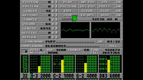 Atari ST Protracker Mods - Puff The Magic Dragon