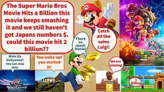 The Super Mario Bros Movie Hits a Billion!!! 4th weekend Numbers!!