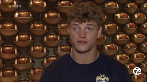 JJ McCarthy: 'beautiful challenge, beautiful opportunity' to face Penn State in Top-10 matchup