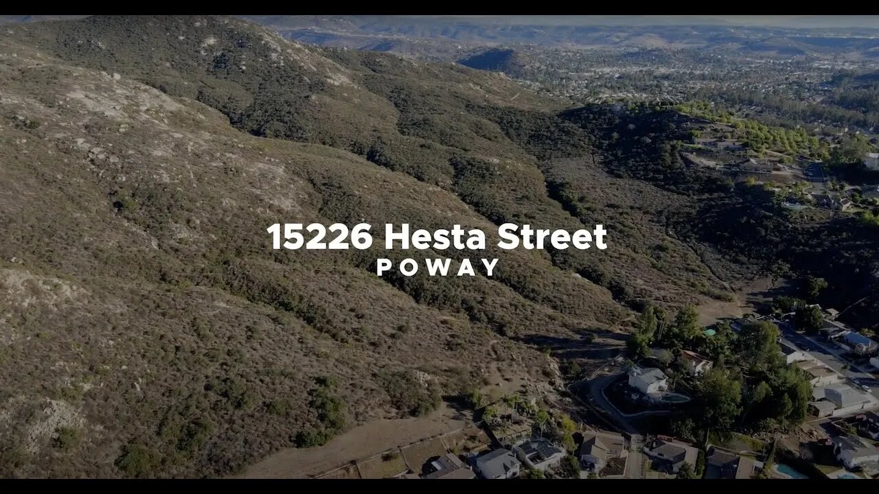 15226 Hesta Street in Poway!