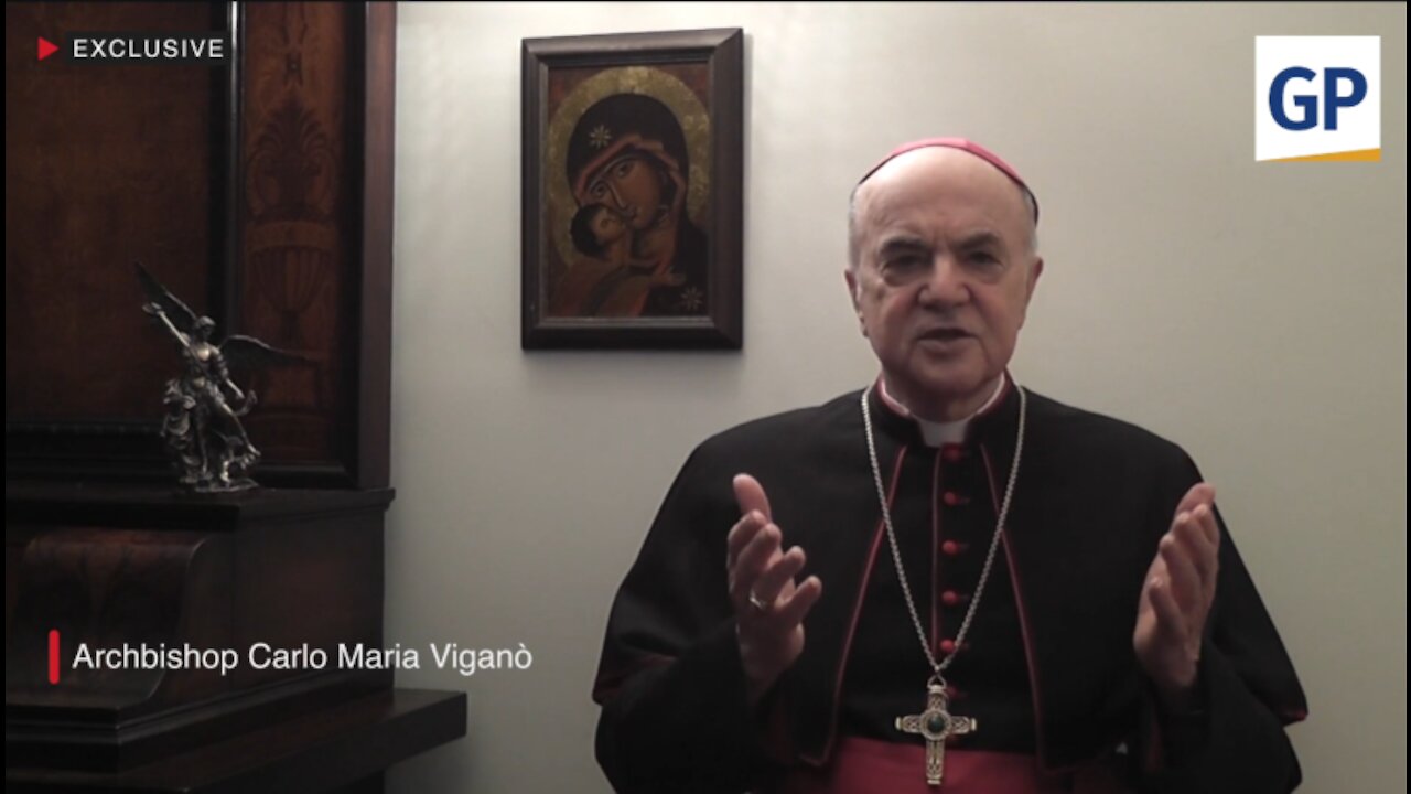 Archbishop Vigano appeals for a worldwide anti-globalist alliance