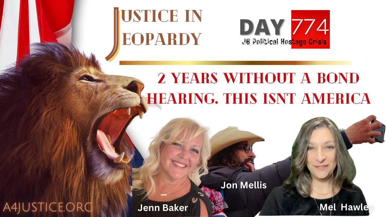 J6 | Jenn Baker | Jon Mellis | Due Process | Justice In Jeopardy DAY 774