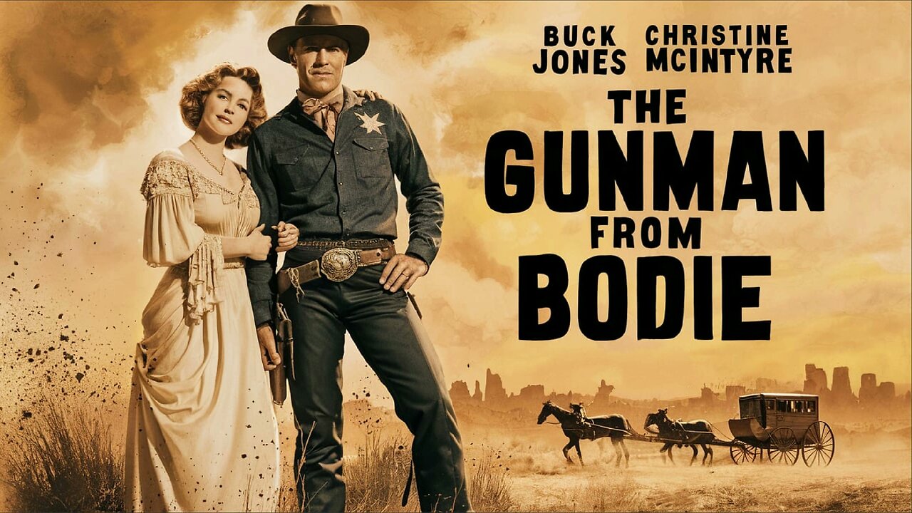 THE GUNMAN FROM BODIE (1941) Buck Jones, Tim McCoy & Raymond Hatton | Western | B&W