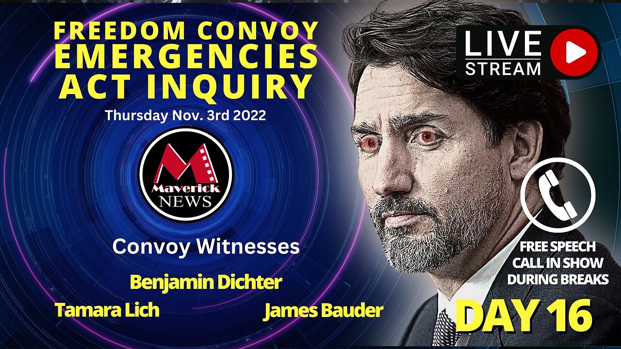 Freedom Convoy Hearings: Emergencies Act Inquiry Livestream News ( Tamara Lich )