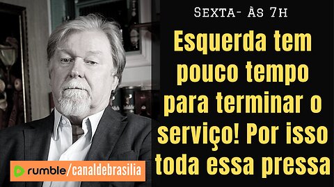 O tempo da esquerda está se acabando...