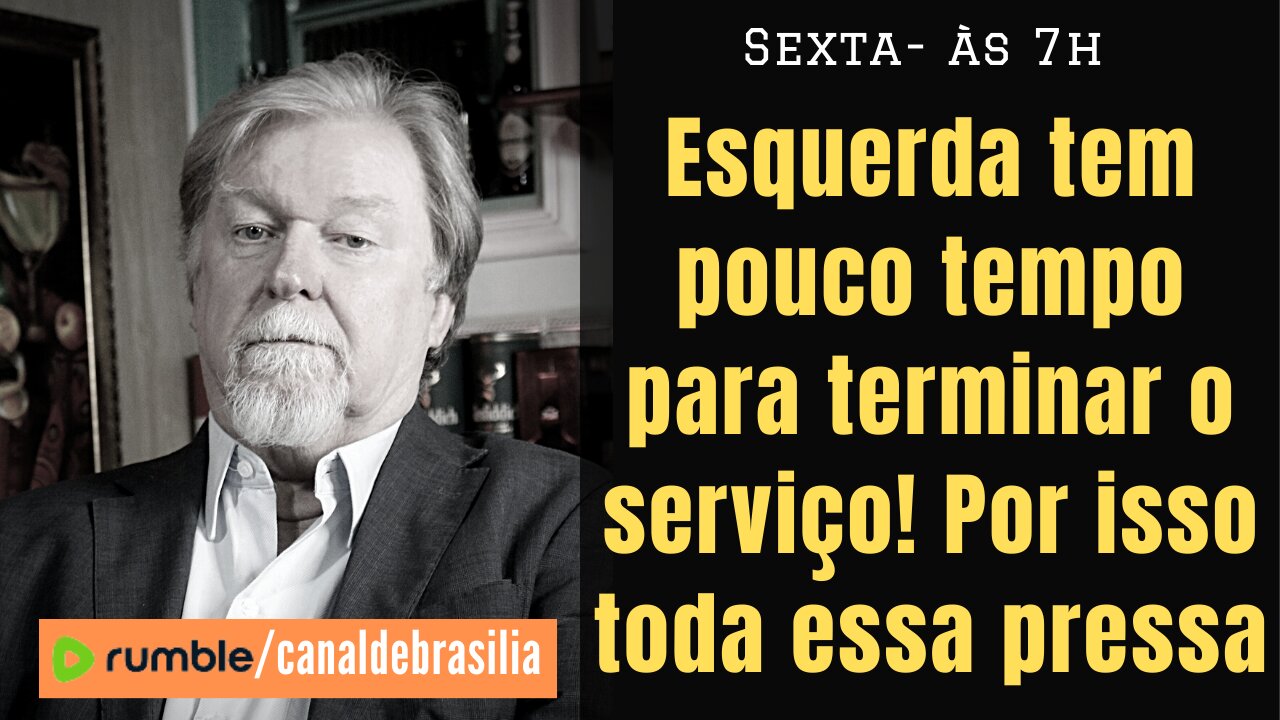 O tempo da esquerda está se acabando...
