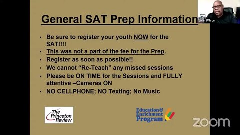 SAT Orientation - August 2022